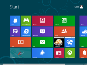Windows 8 Start screen